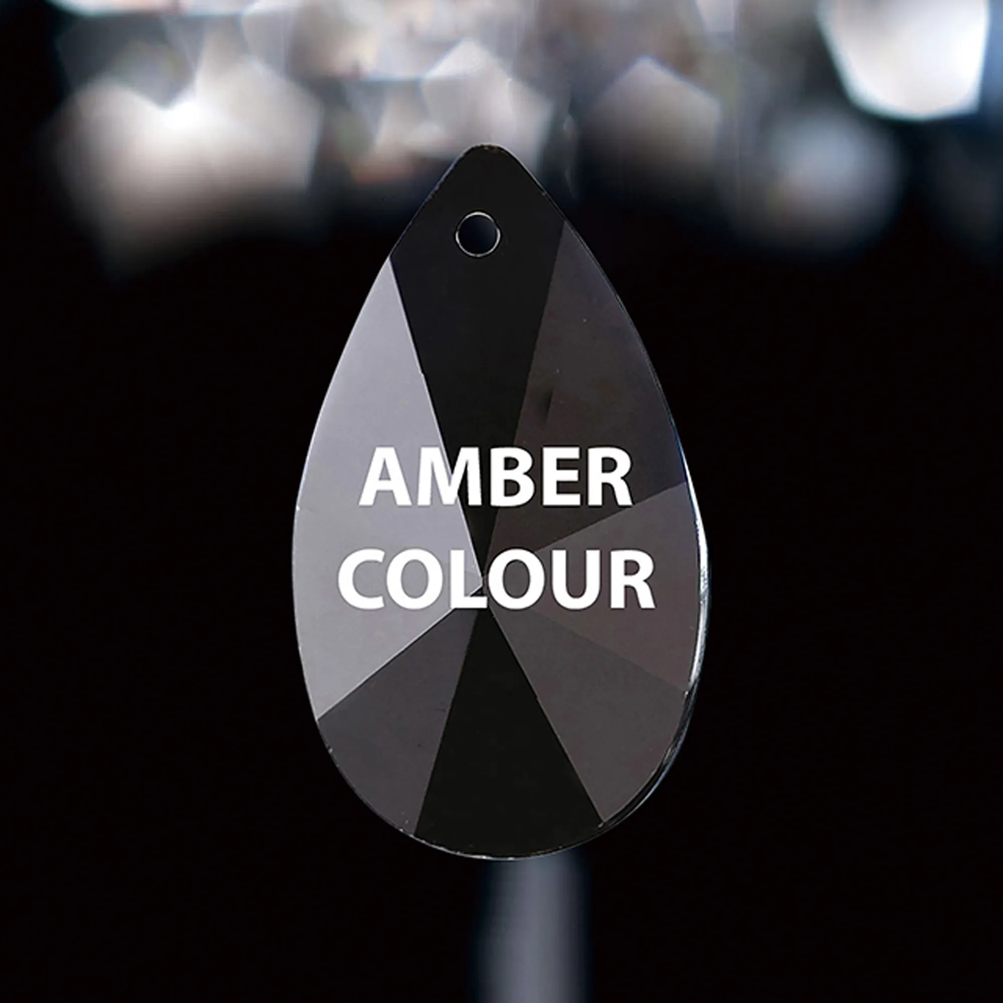 C20133  Crystal Star Pendalogue Without Ring 38mm